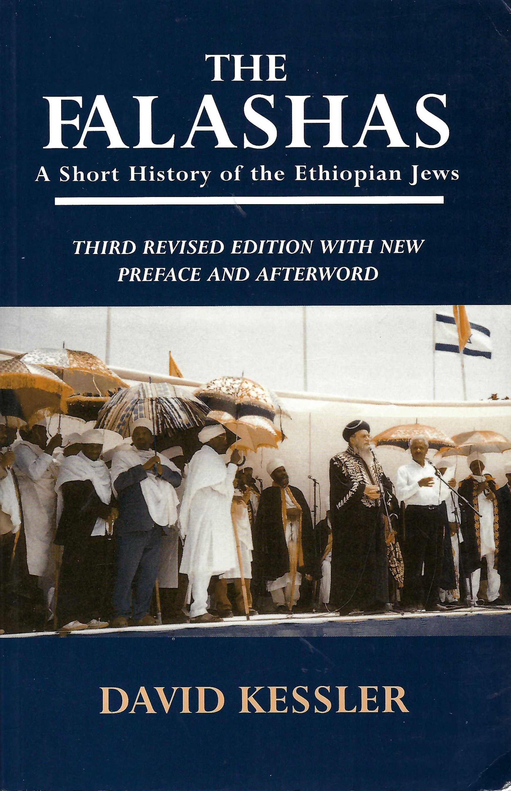Cover photo of book:  The Falashas: A short History of Ethiopian Jews, by David F. Kessler