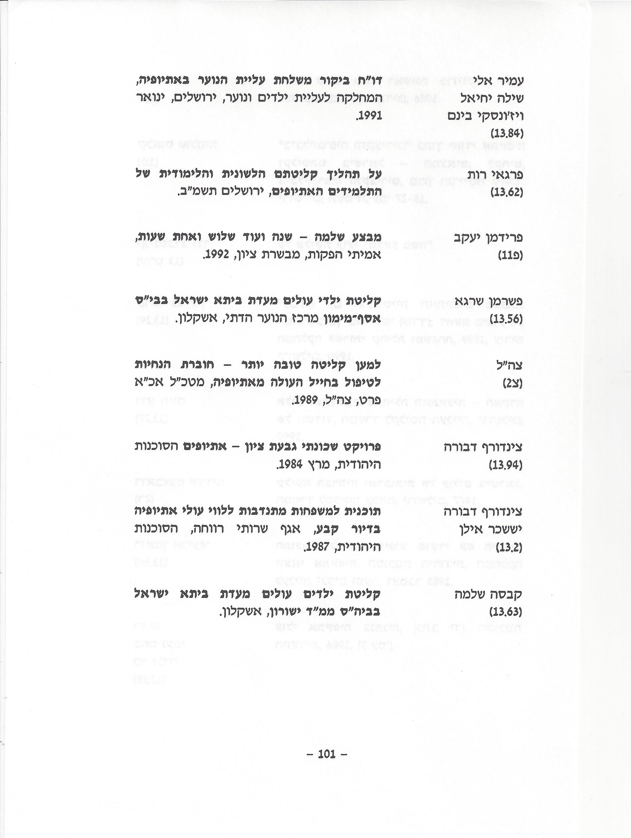 ביבליוגרפיה, ליקטו וערכו דני בודובסקי, יוסף דוד, יחיאל ערן