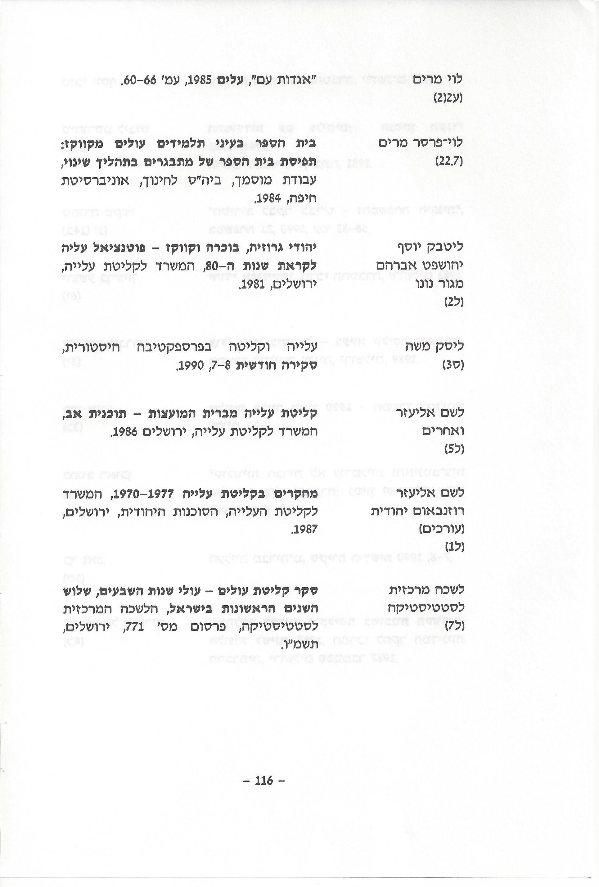 ביבליוגרפיה, ליקטו וערכו דני בודובסקי, יוסף דוד, יחיאל ערן