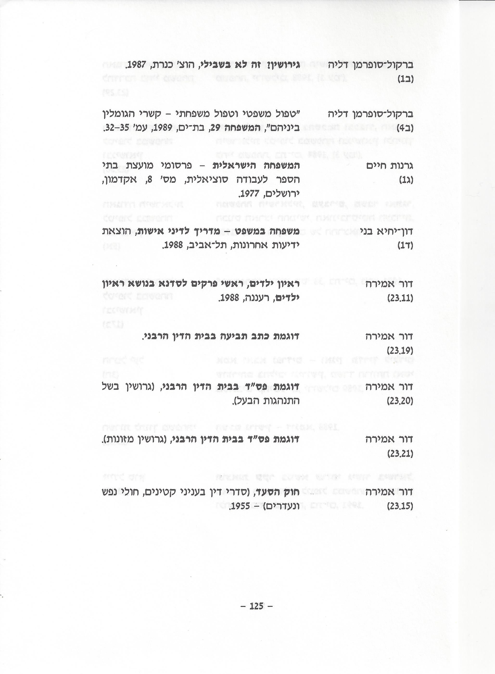 ביבליוגרפיה, ליקטו וערכו דני בודובסקי, יוסף דוד, יחיאל ערן