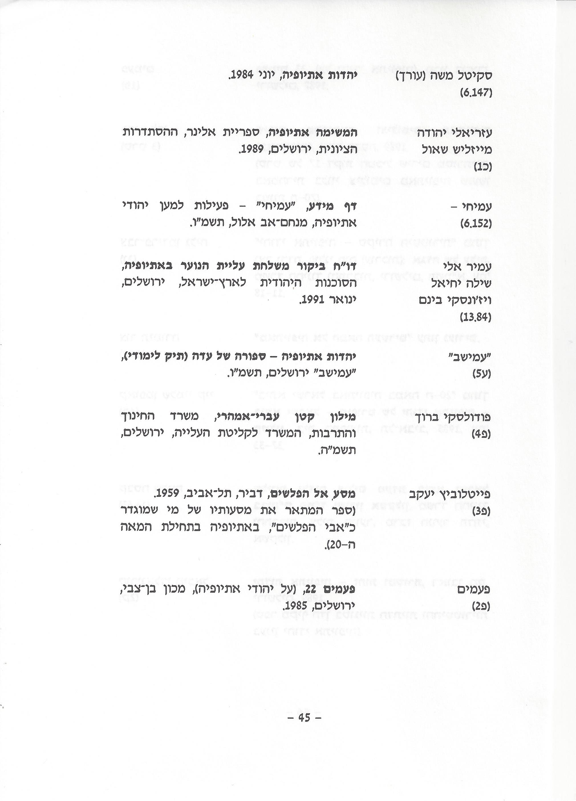 ביבליוגרפיה, ליקטו וערכו דני בודובסקי, יוסף דוד, יחיאל ערן