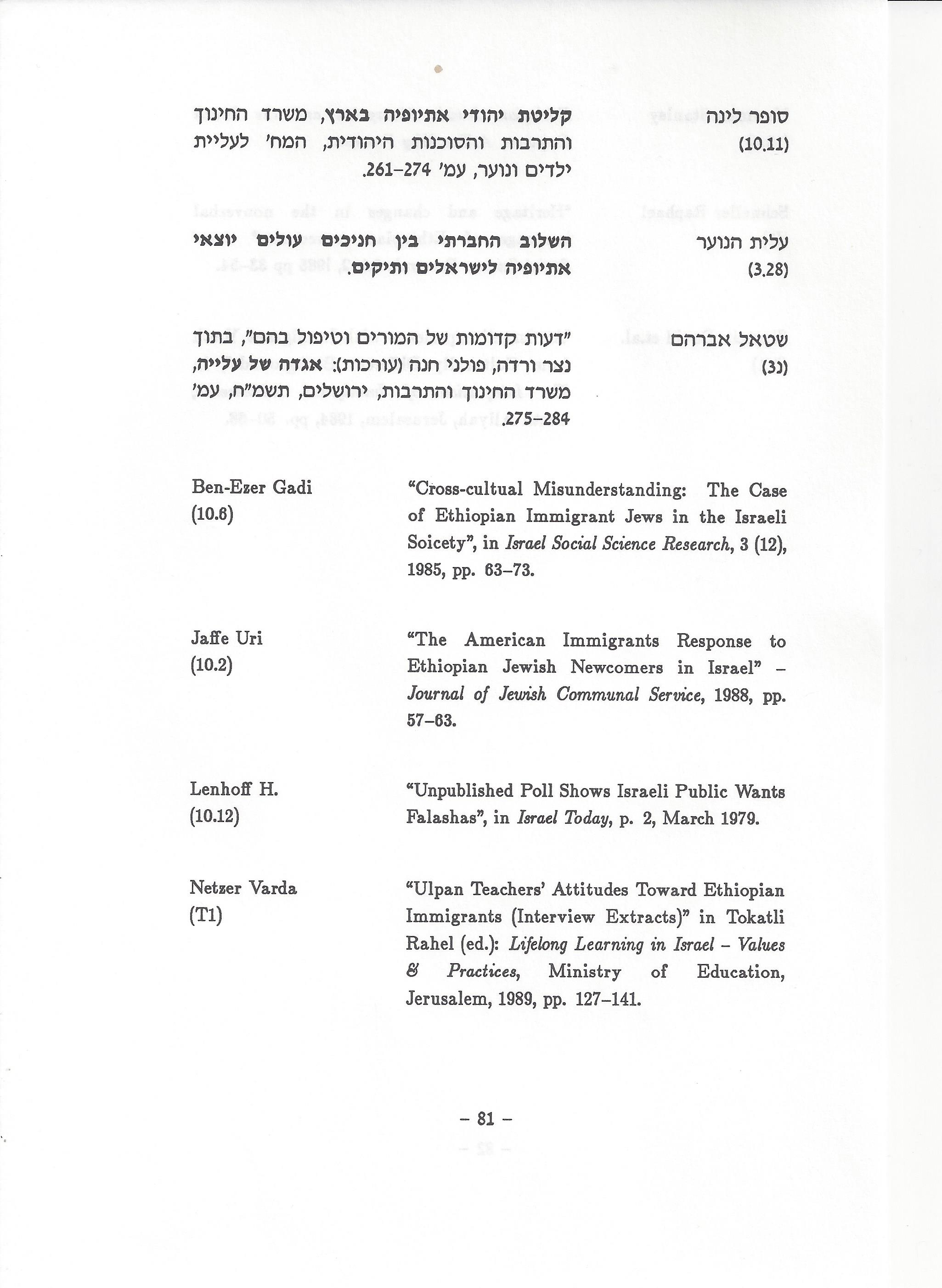 ביבליוגרפיה, ליקטו וערכו דני בודובסקי, יוסף דוד, יחיאל ערן