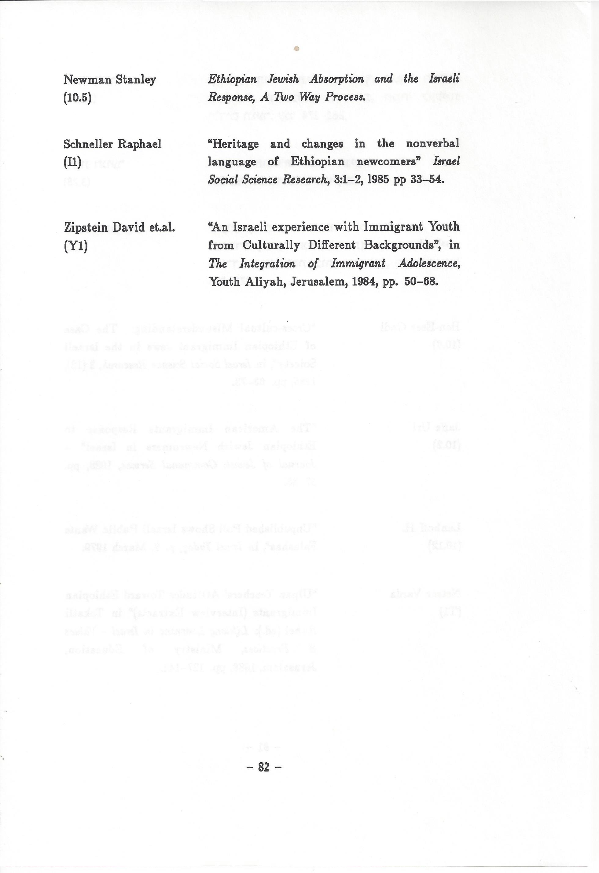 ביבליוגרפיה, ליקטו וערכו דני בודובסקי, יוסף דוד, יחיאל ערן