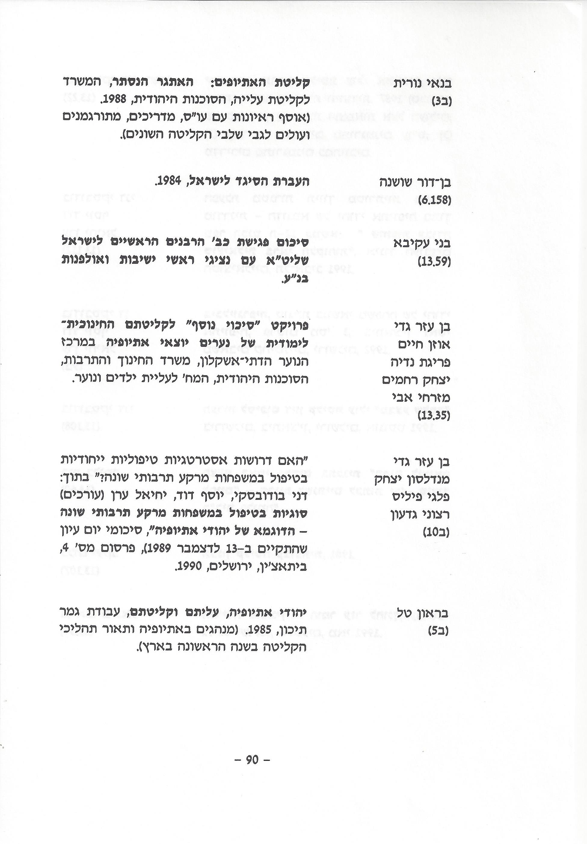 ביבליוגרפיה, ליקטו וערכו דני בודובסקי, יוסף דוד, יחיאל ערן